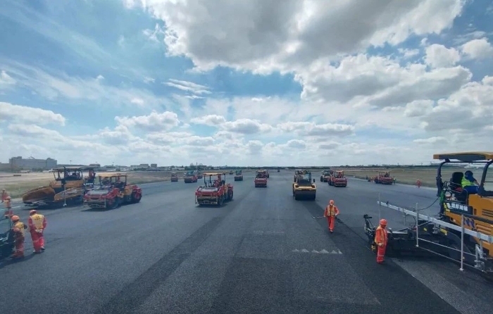 15天、26.6萬平方米、45000噸！難！難！難！戰(zhàn)！戰(zhàn)！戰(zhàn)！