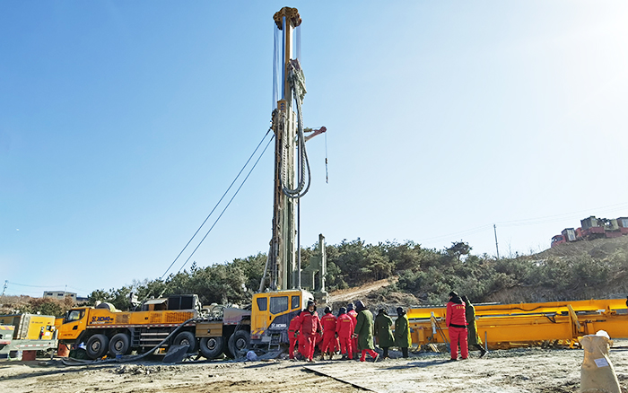 山東棲霞金礦救援，徐工全力以赴！