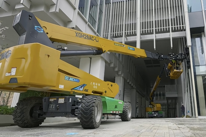 徐工產(chǎn)品，給力！XGH28AC-Li施工紀實