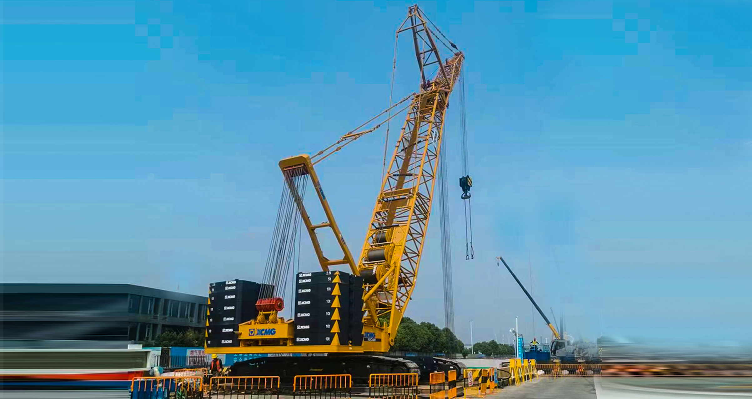 【全球之履】德陽站！XGC400助力鐵路線盾構機安裝~