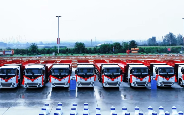 百臺交付，千臺簽約！200臺徐工新能源純電動重卡奔赴河南