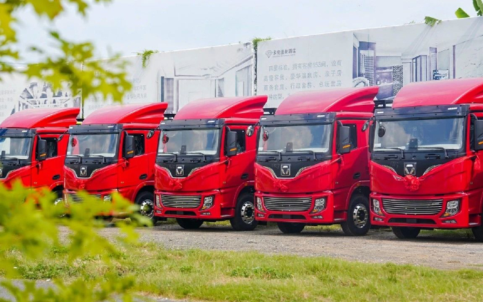 燃動福建！百臺徐工新能源電動牽引車交付