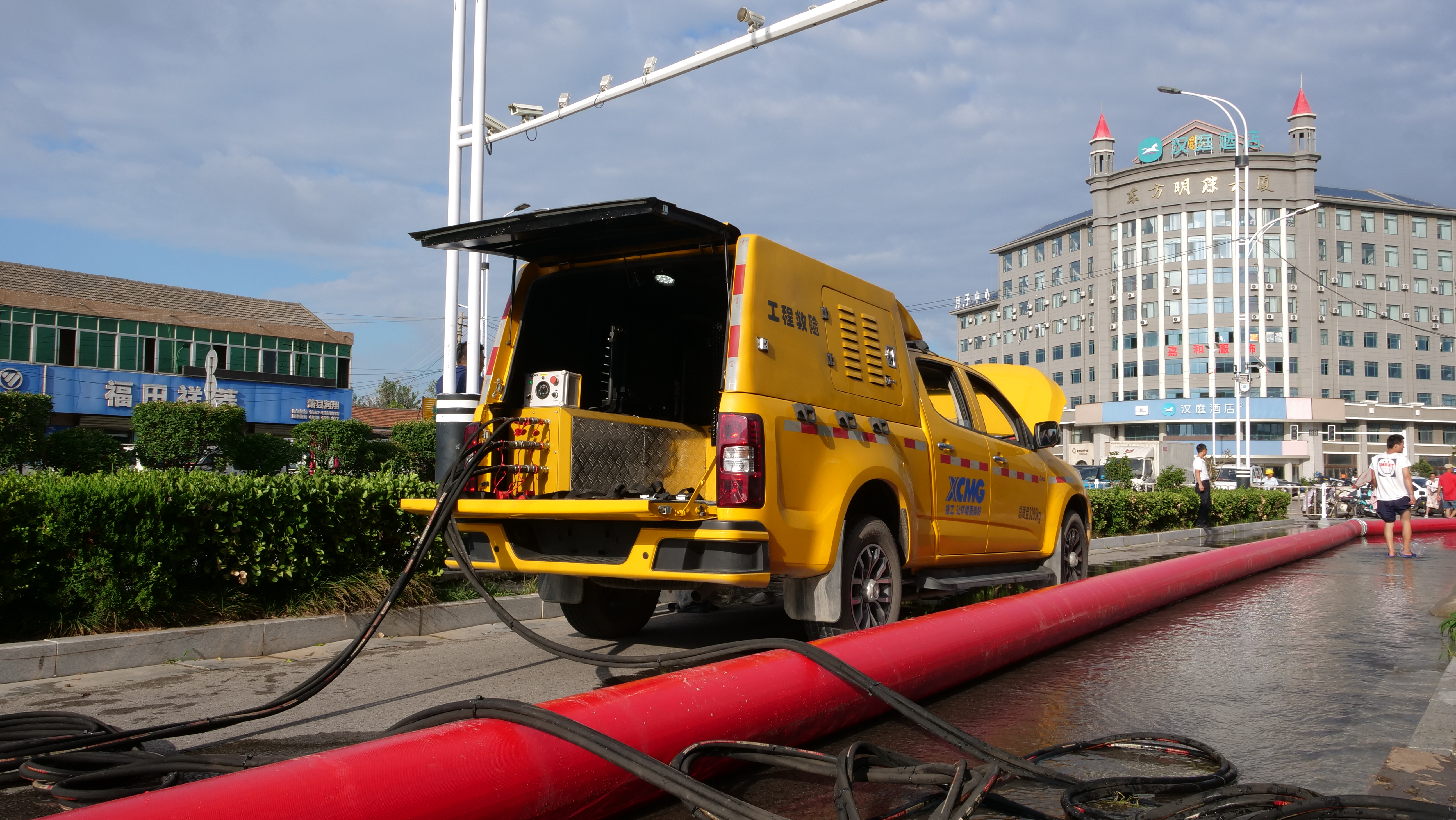 “皖”手同行！徐工排澇救援隊緊急出征！