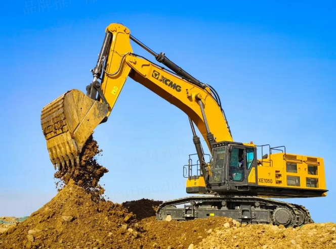徐工礦用挖掘機XE1050——重載高效，百噸王者！