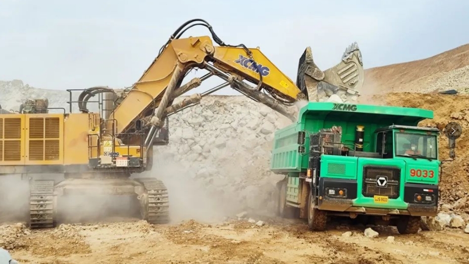 綠色高效+駐礦服務(wù)，徐工礦山機械真給力！