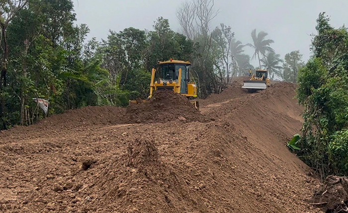 徐工D170“硬核開路”！助力東南亞國家級風電工程