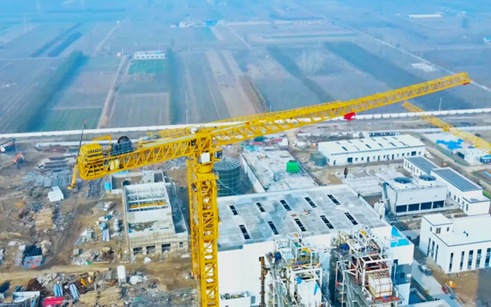 又一超大噸位！ 徐工塔機助力城市綠色升級