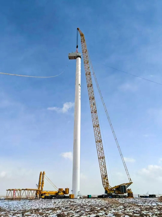 階段任務(wù)圓滿完成！XLC18000M一口氣拿下20臺(tái)風(fēng)機(jī)，為綠色地球加油~