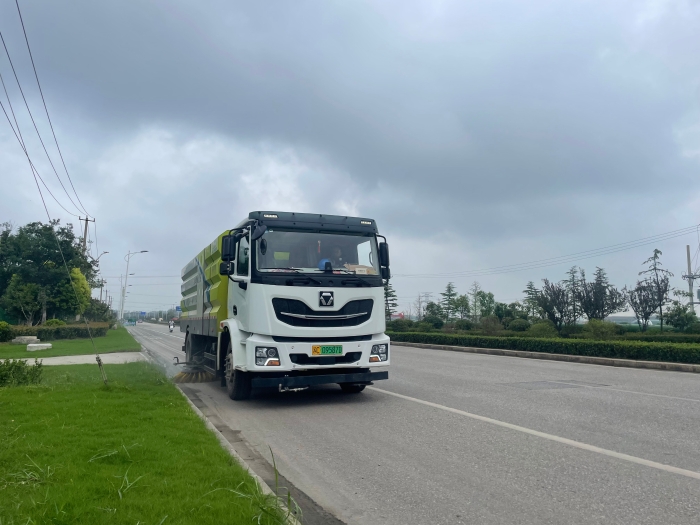 多拉快跑不費電！一起看看徐州街頭的“綠色衛(wèi)士”