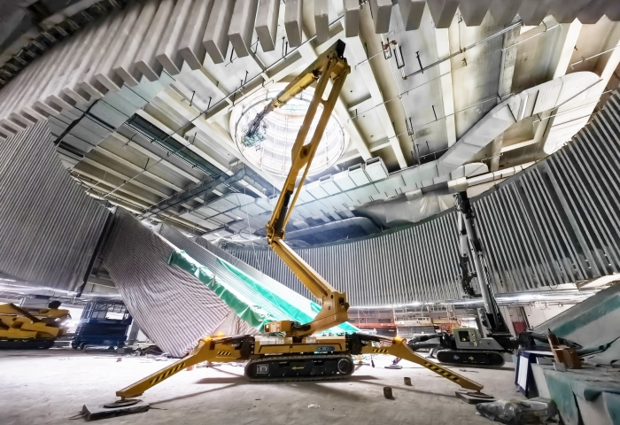 狹窄+跨障？徐工XGA26X-Li“蜘蛛俠”專治難題