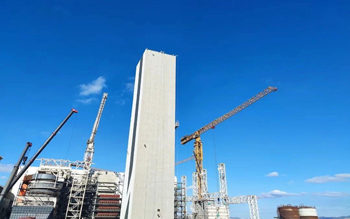 超大噸位！徐工塔機助力碳中和產(chǎn)業(yè)加速發(fā)展