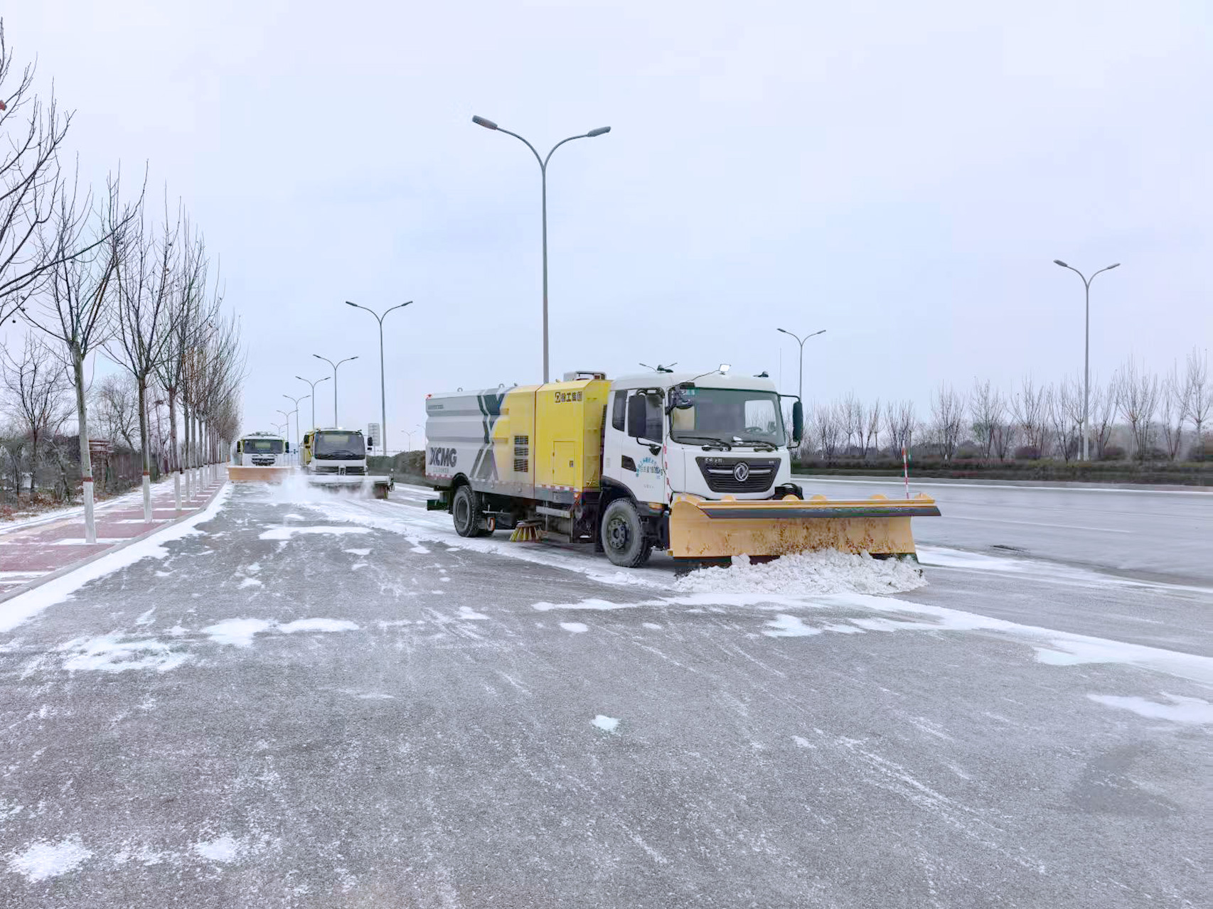 徐工除雪設(shè)備在山東 | 雪季無憂，暢行齊魯