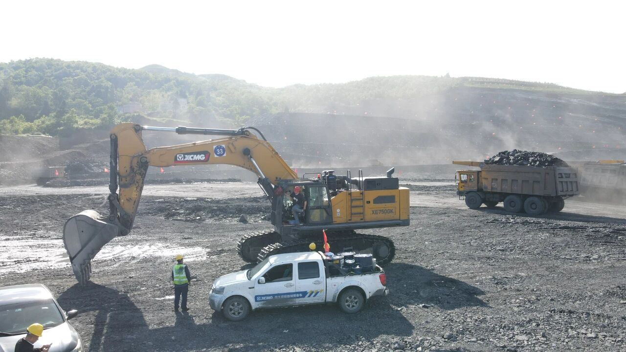 徐工XE750GK礦山“高效勞模”實績亮眼，助力煤礦降本增效