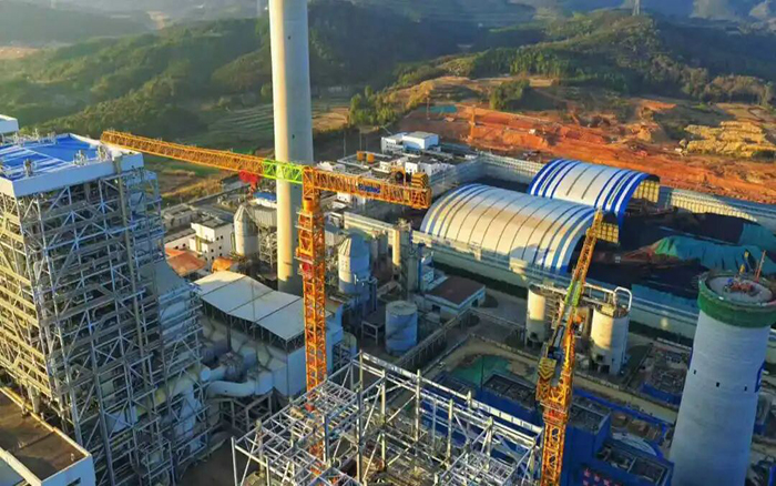 火電建設首選！徐工雙塔提速國家電投2x1000MW機組擴建