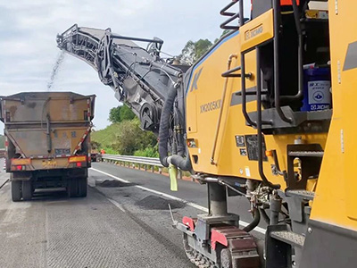 節(jié)能、高效、銑刨專家：XM2005KIII施工紀實